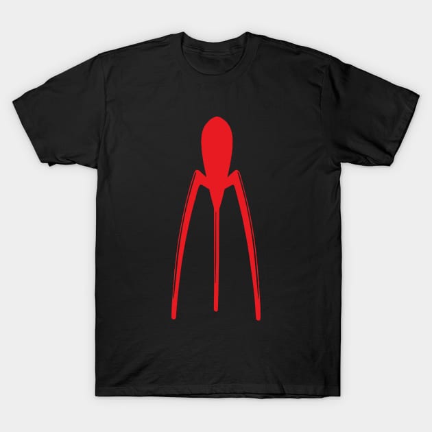 Philippe Starck Juicy Salif in Red Silhouette - Product Design T-Shirt by SLGA Designs